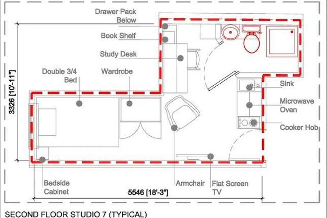  Image of Studio flat to rent in Dale Road Edgbaston Birmingham B29 at Dale Road, Edgbaston, Birmingham B29
