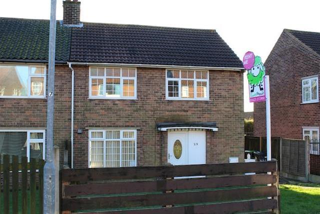  Image of 3 bedroom  to rent in Caunts Crescent Sutton-in-Ashfield NG17 at Caunts Crescent, Sutton In Ashfield, Nottinghamshire NG17