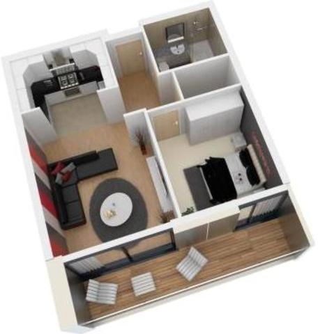  Image of 2 bedroom Flat for sale in  at Dantzic Street, Manchester M4
