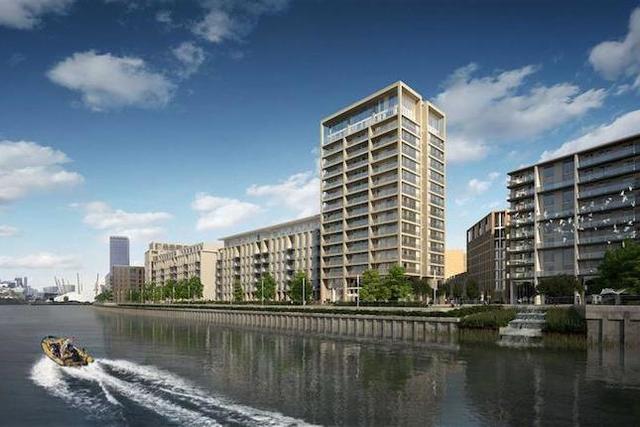  Image of 1 bedroom Flat for sale in North Woolwich Road London E16 at Anchor Building, Royal Wharf, London E16