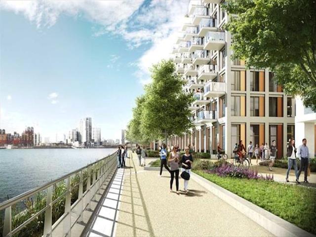  Image of 2 bedroom Flat for sale in North Woolwich Road London E16 at Discounted Selection, Royal Wharf, London E16