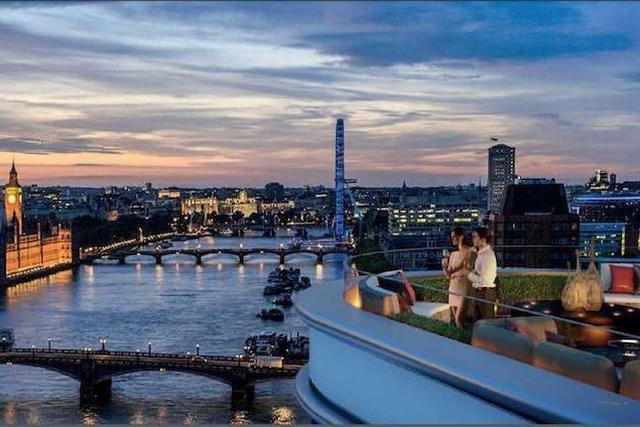  Image of 2 bedroom Flat for sale in Albert Embankment London SE1 at The Corniche, 20 Albert Embankment, South Bank, London SE1