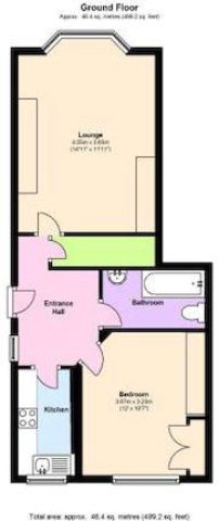  Image of 1 bedroom Flat to rent in Mount Sion Tunbridge Wells TN1 at Mount Sion, Tunbridge Wells, Kent TN1