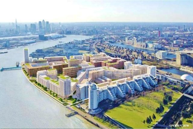  Image of 1 bedroom Flat for sale in North Woolwich Road London E16 at Meridian Building, Royal Wharf, London E16