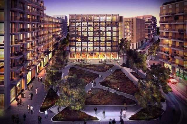  Image of 1 bedroom Flat for sale in North Woolwich Road London E16 at Anchor Building, Royal Wharf, London E16