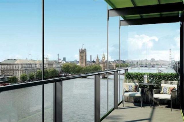  Image of 2 bedroom Flat for sale in Albert Embankment London SE1 at Merano Residences, South Bank, London SE1