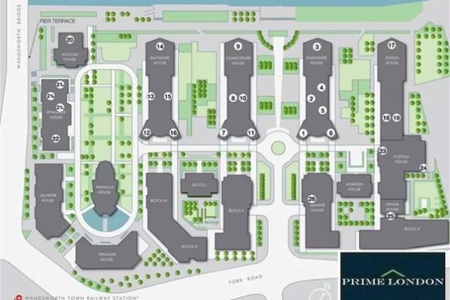  Image of 1 bedroom Flat for sale in Juniper Drive London SW18 at The Pinnacle, Battersea Reach, London SW18