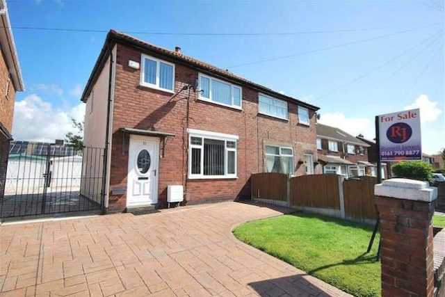  Image of 3 bedroom Semi-Detached house for sale in Burns Road Walkden Manchester M38 at Burns Road, Walkden, Manchester M38