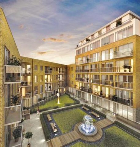  Image of 2 bedroom Flat for sale in Commercial Road London E14 at Bywater Square, Canary Gateway, Docklands, London E14