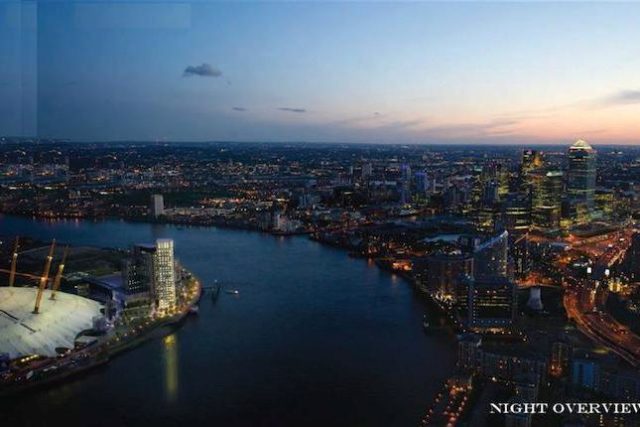  Image of Studio flat for sale in Peninsula Square London SE10 at The Peninsula Tower, Greenwich, London SE10