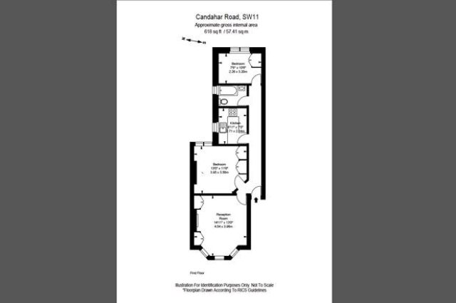  Image of 2 bedroom Flat for sale in Candahar Road London SW11 at 7-9 Candahar Road, London SW11