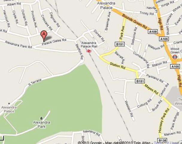  Image of 1 bedroom Flat to rent in Palace Gates Road London N22 at Palace Gates Road, Alexandra Park, London N22