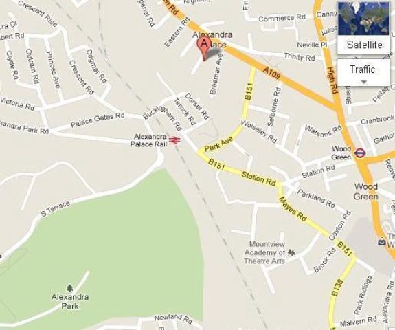  Image of 1 bedroom Flat to rent in Cornwall Avenue London N22 at Cornwall Avenue, Alexandra Park, London N22