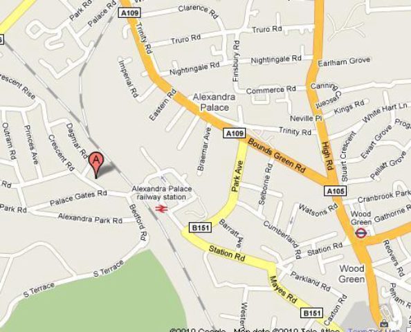  Image of 2 bedroom Maisonette for sale in Dagmar Road London N22 at Dagmar Road, Alexandra Park, London N22