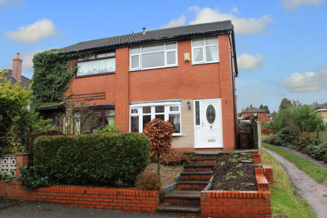 Image of 2 bedroom Semi-Detached house for sale in Kinder Avenue Oldham OL4 at Kinder Avenue, Oldham OL4