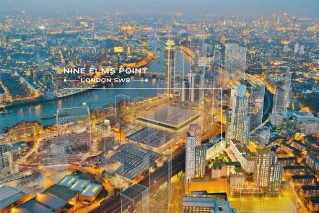  Image of 1 bedroom Flat for sale in Wandsworth Road London SW8 at Doulton Point, Nine Elms Point, Nine Elms, London SW8