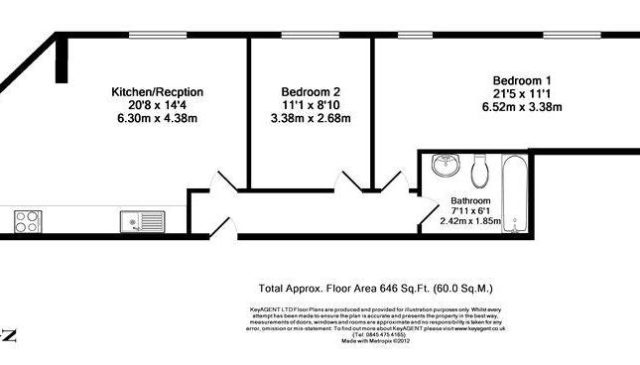  Image of 2 bedroom Flat to rent in Birchfield Street London E14 at Birchfield Street, Docklands E14