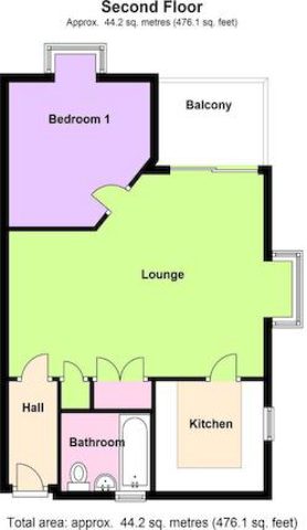  Image of 1 bedroom Flat to rent in Sandhurst Road Tunbridge Wells TN2 at Glendale Court, Sandhurst Road, Tunbridge Wells TN2