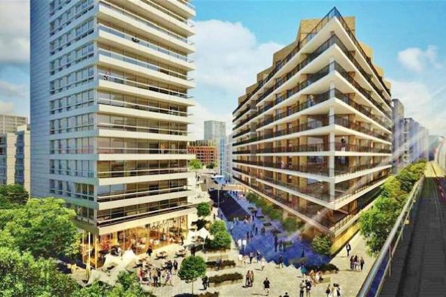  Image of 2 bedroom Flat for sale in North Woolwich Road London E16 at Anchor Building, Royal Wharf, London E16