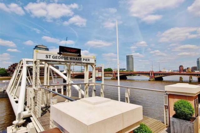  Image of 3 bedroom Flat to rent in St. George Wharf London SW8 at Bridge House, St. George Wharf, Nine Elms, London SW8