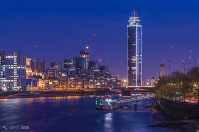  Image of 2 bedroom Flat for sale in St. George Wharf London SW8 at Hamilton House, St George Wharf, Vauxhall, London SW8