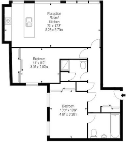  Image of 2 bedroom Flat to rent in Fulham Road London SW3 at Fulham Road, London SW3