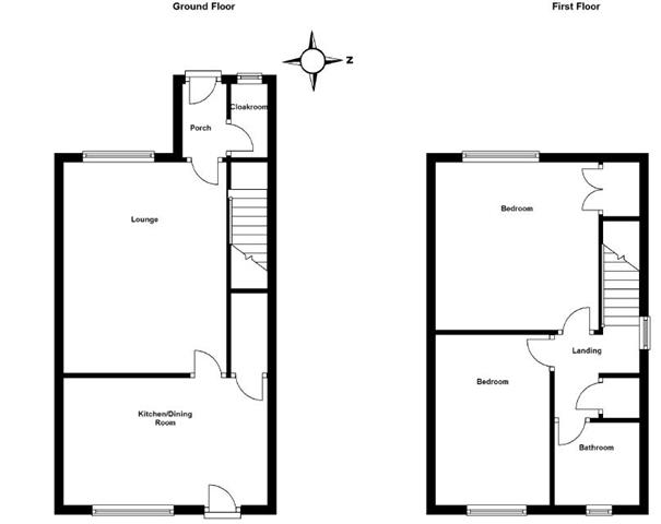  Image of 2 bedroom Semi-Detached house for sale in School House Close North Cornelly Bridgend CF33 at School House Close, North Cornelly, Bridgend, CF33
