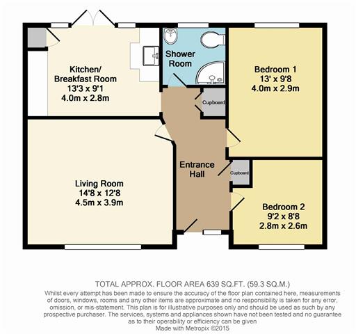  Image of 2 bedroom Semi-Detached Bungalow for sale in Suffolk Avenue Christchurch BH23 at Suffolk Avenue, Christchurch, BH23