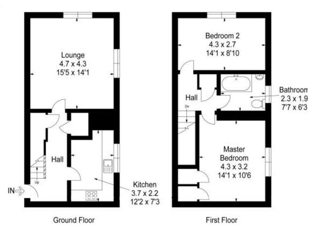  Image of 2 bedroom Maisonette to rent in Macbeth Drive Kilmarnock KA3 at Macbeth Drive, Kilmarnock, KA3