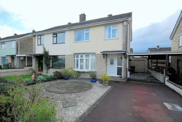  Image of 3 bedroom Semi-Detached house for sale in Critchill Road Frome BA11 at Critchill Road  Frome, BA11 4HW