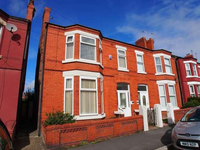  Image of 4 bedroom Detached house to rent in Newell Road Wallasey CH44 at Wallasey, CH44 1AD