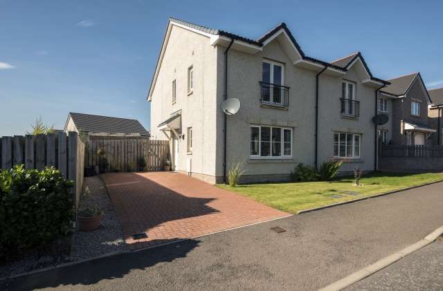  Image of 3 bedroom Semi-Detached house for sale in Schoolhill Road Portlethen Aberdeen AB12 at Portlethen, AB12 4RE