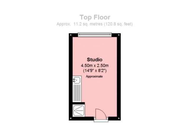  Image of Studio flat to rent in Caledonian Road London N7 at Caledonian Road  Caledonian Road, N7 9DQ