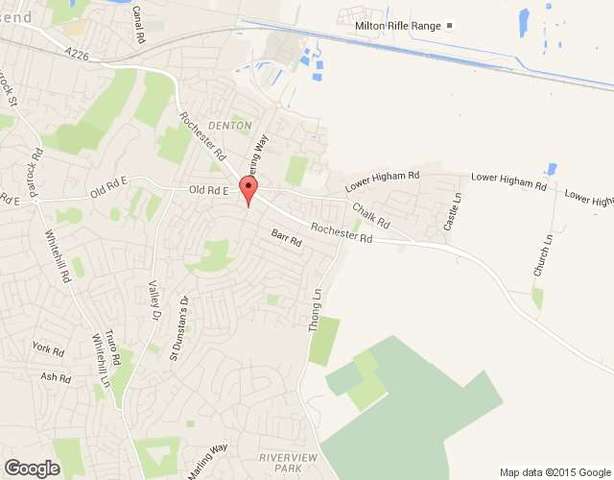  Image of 3 bedroom End of Terrace for sale in Hampton Crescent Gravesend DA12 at Gravesend Kent Chalk, DA12 4JE