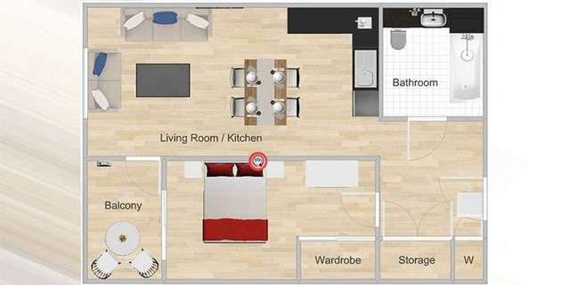  Image of 1 bedroom Property for sale in Churchyard Row London SE11 at SE11 4TW  Kennington, SE11 4TW
