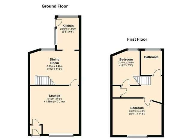  Image of 2 bedroom Terraced house for sale in Prospect Place Heywood OL10 at Prospect Place  Heywood, OL10 4JQ