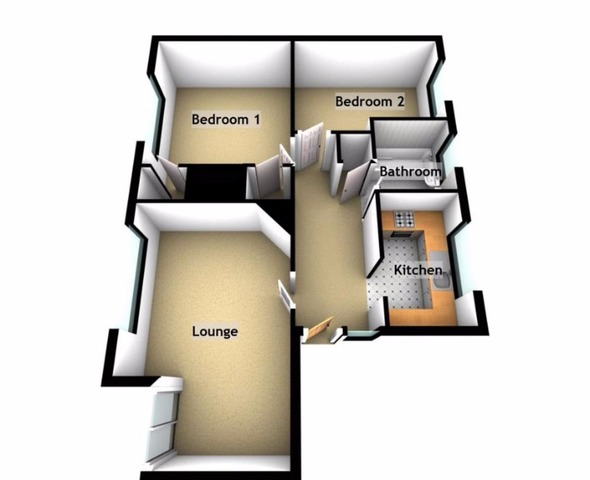  Image of 2 bedroom Flat to rent in Balmwell Grove Edinburgh EH16 at Liberton Edinburgh Edinburgh, EH16 6HB