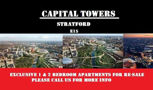  Image of 2 bedroom Flat for sale in Cooks Road London E15 at City West Tower  Stratford, E15 2PW