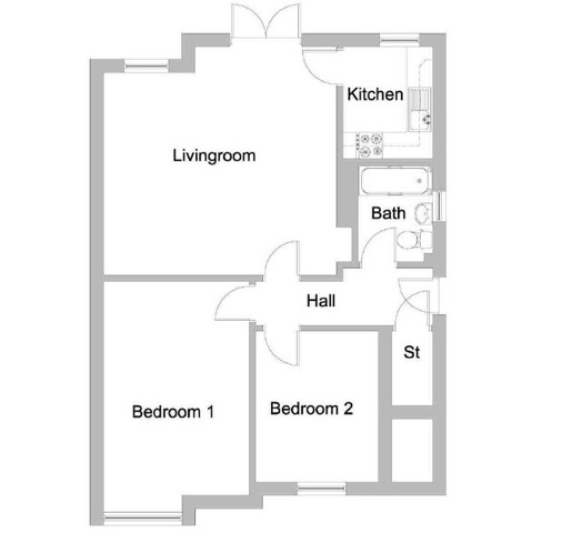  Image of 2 bedroom Detached house to rent in Colinton Mains Drive Edinburgh EH13 at Colinton Mains Edinburgh Edinburgh, EH13 9AZ