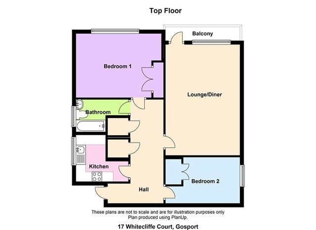  Image of 2 bedroom Apartment to rent in Gale Moor Avenue Gosport PO12 at Gale Moor Avenue  Gosport, PO12 2TP