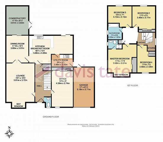  Image of 4 bedroom Detached house for sale in Churchward Close Grove Wantage OX12 at Grove  Wantage, OX12 0QZ