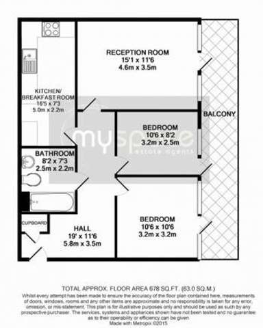  Image of 2 bedroom Apartment for sale in Cottage Road London N7 at Cottage Road  Islington, N7 8TP