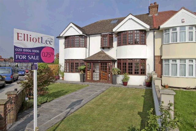  Image of 4 bedroom Semi-Detached house for sale in Balmoral Road Harrow HA2 at Balmoral Road Harrow Harrow, HA2 8TB