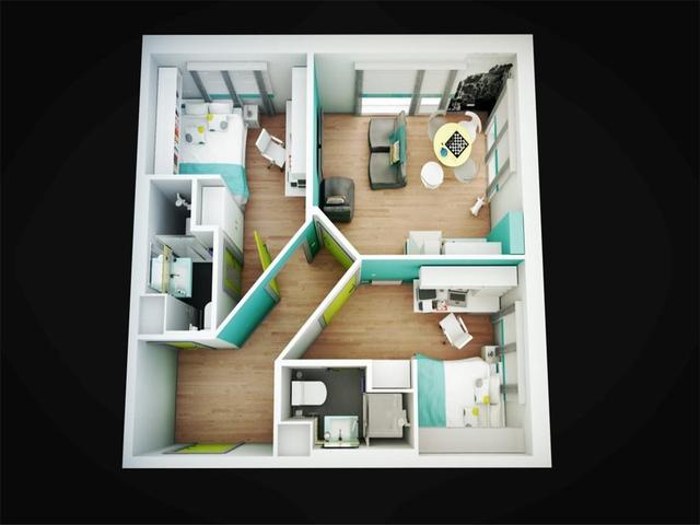  Image of 1 bedroom Flat to rent in Elm Row Edinburgh EH7 at New Town Edinburgh Edinburgh, EH7 4AH
