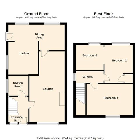  Image of 3 bedroom Semi-Detached house for sale in Fairburn Drive Garforth Leeds LS25 at Fairburn Drive Garforth Leeds, LS25 2AR
