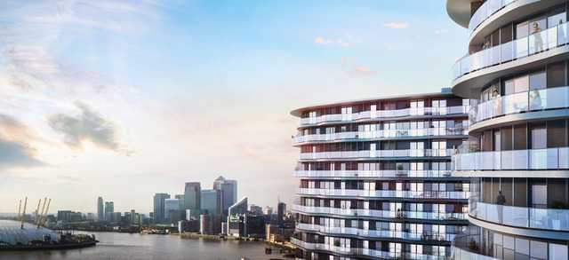  Image of 1 bedroom Flat for sale in Tidal Basin Road London E16 at royal docks, E16 1AD