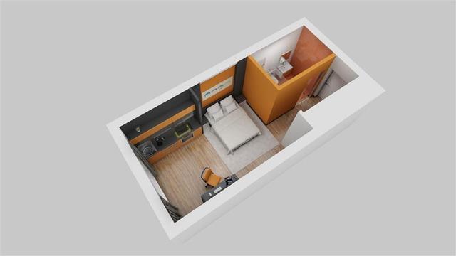  Image of Studio flat to rent in Jamaica Street Liverpool L1 at City Centre  Liverpool, L1 0AF