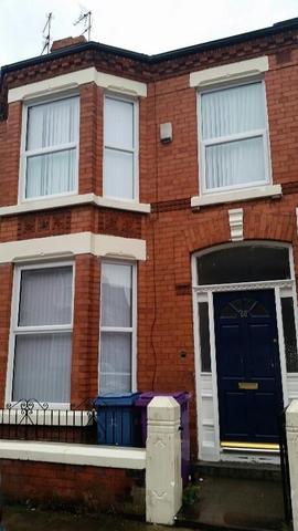  Image of 4 bedroom Terraced house to rent in Kenmare Road Wavertree Liverpool L15 at Wavertree  Liverpool, L15 3HQ