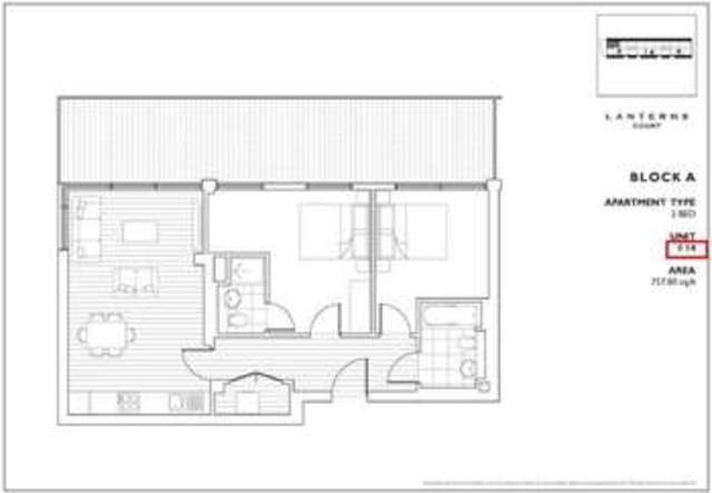  Image of 2 bedroom Flat for sale in Lanterns Way London E14 at Denison House  Canary Wharf, E14 9JN
