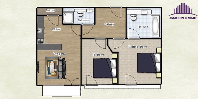  Image of 2 bedroom Property for sale in Burdett Road London E14 at E14 7DL  Limehouse, E14 7DL